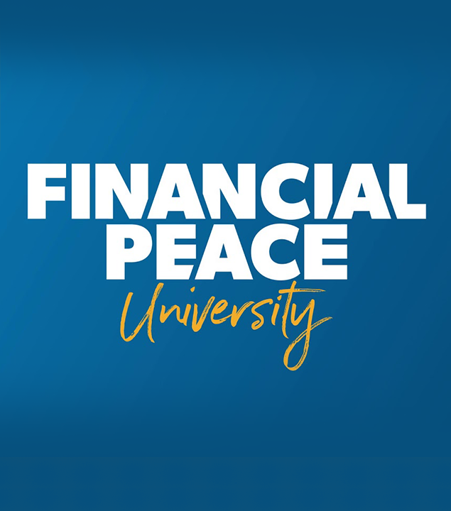Financial Peace University
February 6–April 11 
Sundays | 8:50–10:20 a.m. | Oak Brook
Mondays | 7:00–9:00 p.m. | Oak Brook
 
